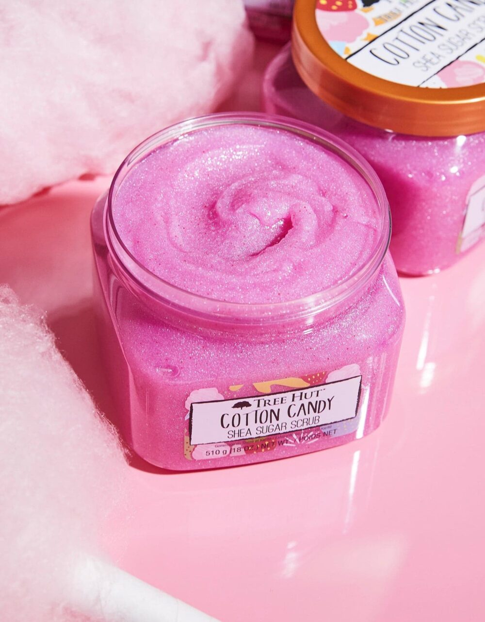 Exfoliante corporal COTTON CANDY de Tree Hut - Imagen 2