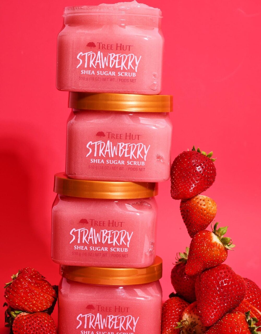 Exfoliante corporal STAWBERRY de Tree Hut - Imagen 2