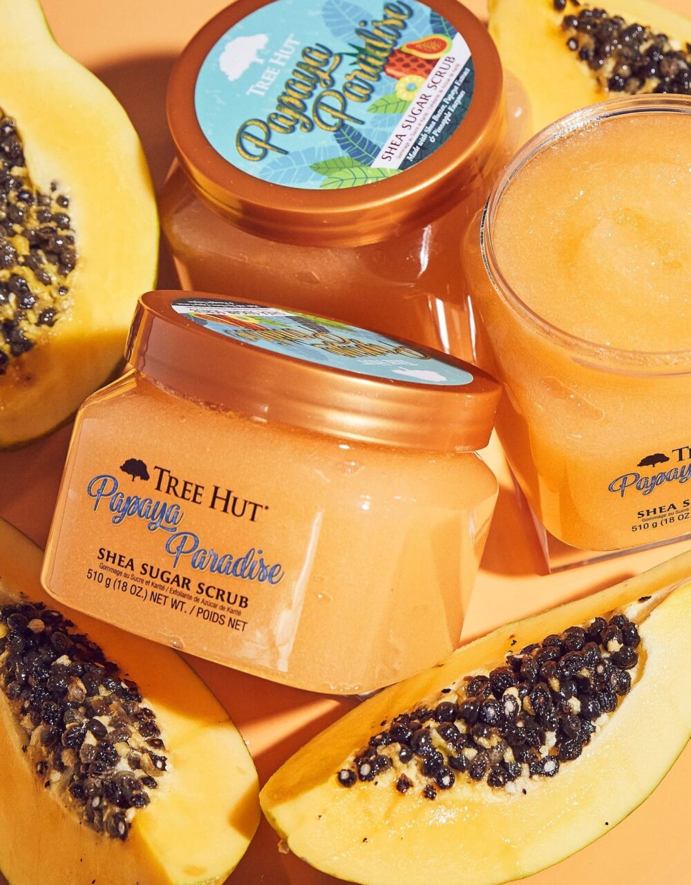 Exfoliante corporal PAPAYA PARADISE de Tree Hut - Imagen 2