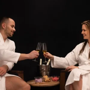 Tarjeta regalo de experiencia en pareja con copa de bienvenida en Ritualyté