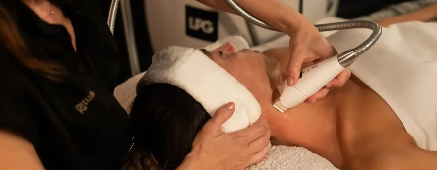 tratamiento facial aparatologia lpg