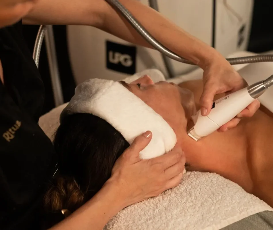 tratamiento facial aparatologia lpg